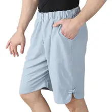 Мужские льняные повседневные шорты летние мужские свободные Комфортный хлопковый льняной шорты брюки Pantalones Hombre Большие размеры XXL-7XL