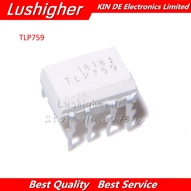 10 шт. TLP759 DIP-8 DIP | Электронные компоненты и принадлежности