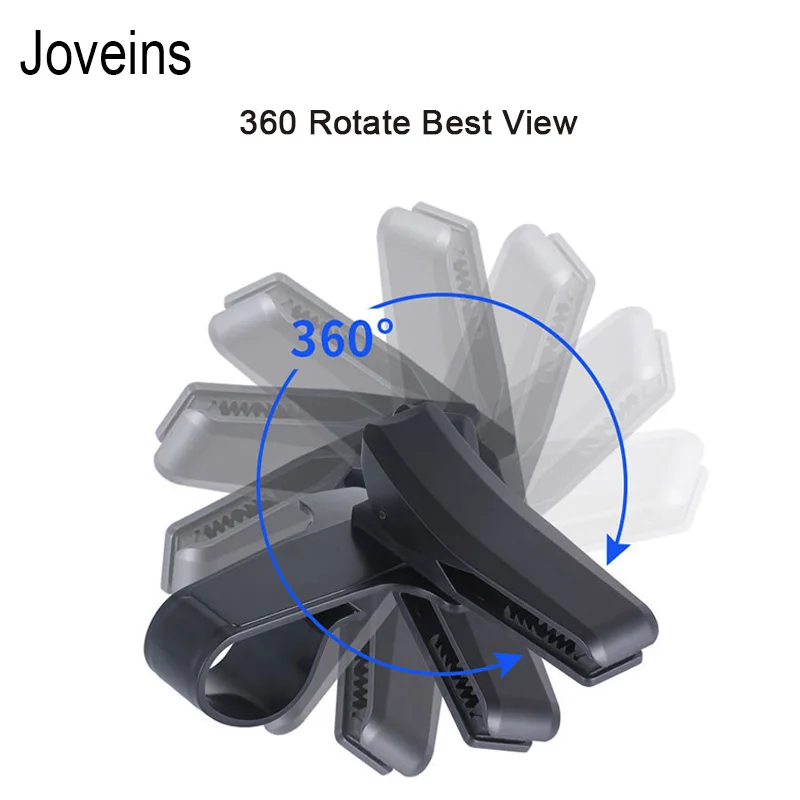 JOVEINS 360 Вращающийся Автомобильный держатель для телефона на приборную панель для iPhone X 8, регулируемый держатель с зажимом, держатель для мобильного телефона, подставка, дизайн Hud