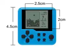 Мини русский коробка консоли классический ностальгические ретро Стиль Батарея работает электронная игра/тетрис Пластик