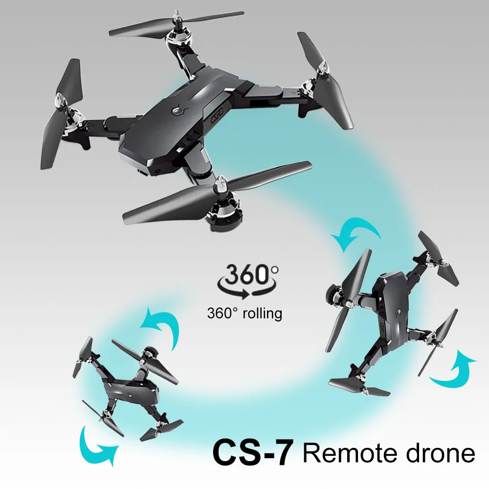 XGODY CS7 складной Квадрокоптер с дистанционным управлением 1080P HD FPV Камера 2 4G WI FI