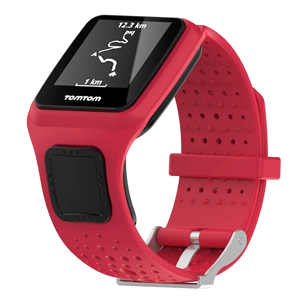 Для TomTom Multi Sport GPS часы для Runner 1 наручные спортивные фитнес Браслет ремешок мягкий