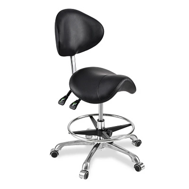 creative saddle chair lifted cosmetology haircut stool slidable ergonomics chair