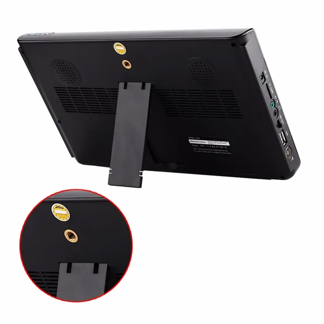 LEADSTAR HD Portable TV 10inch Digital Analog LED Televisions Support SD Card USB Audio Car Television DVB-T DVB-T2 AC3