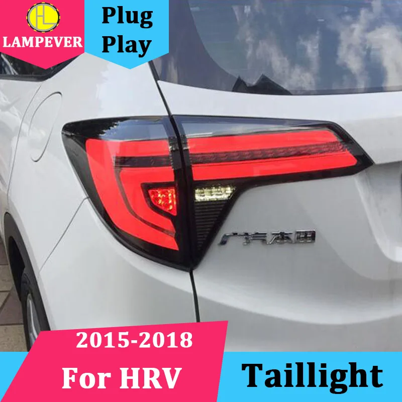 Автомобильный динамический сигнал поворота Задний фонарь для Honda HRV HR V 2015 2016 2017 2018