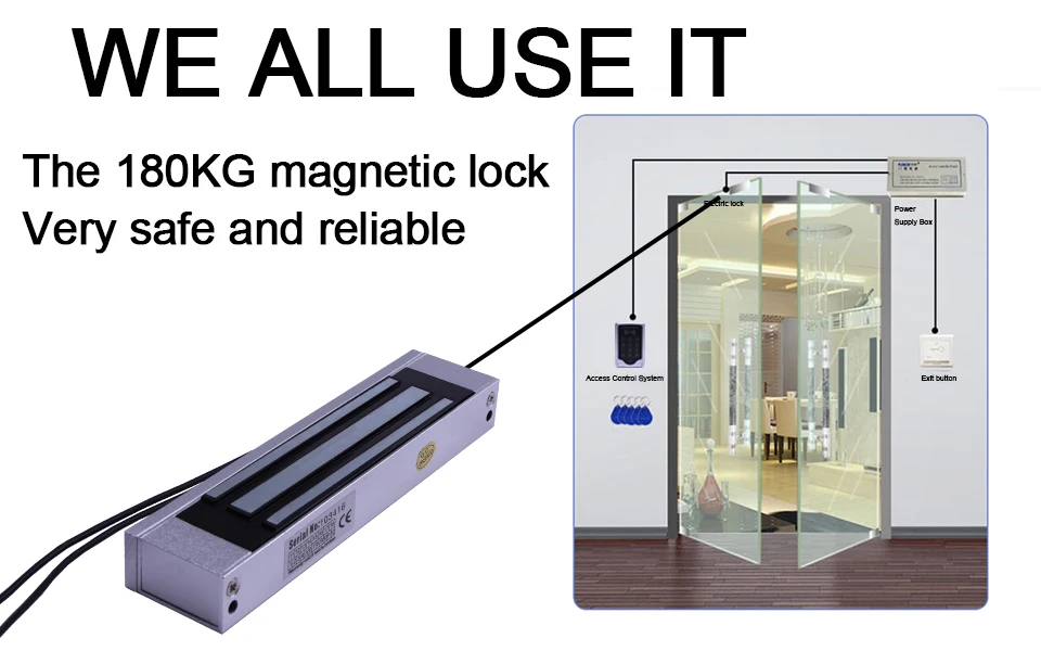electric magnetic door lock