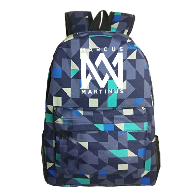 

New Arrival Marcus & Martinus Bags Teens Daily Backpack Fashion Popular Pattern Backpack Children Boys Girls School Knapsack
