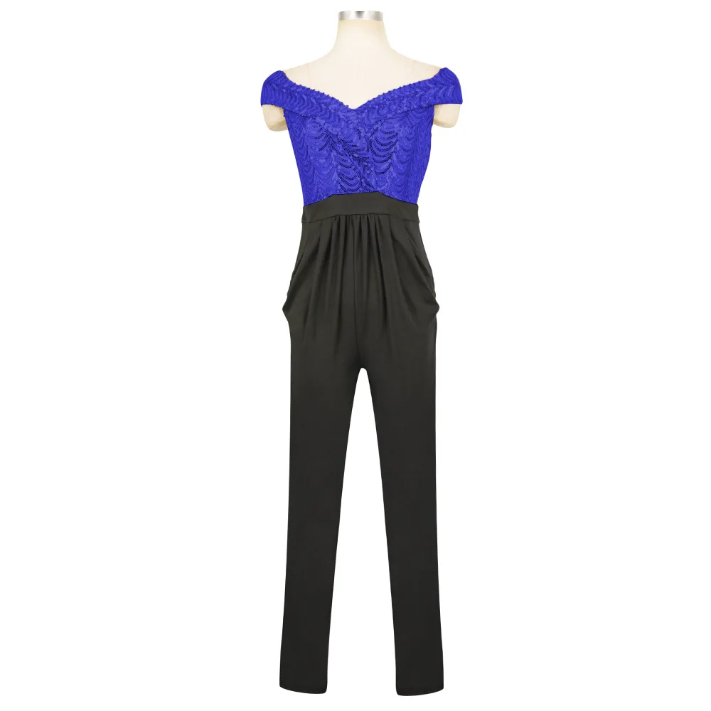 2019 New Arrivals Summer Gold Black Sexy Sequin Bodysuit Women Slash Neck Backless Feminino Sexy Overalls Party Jumpsuit