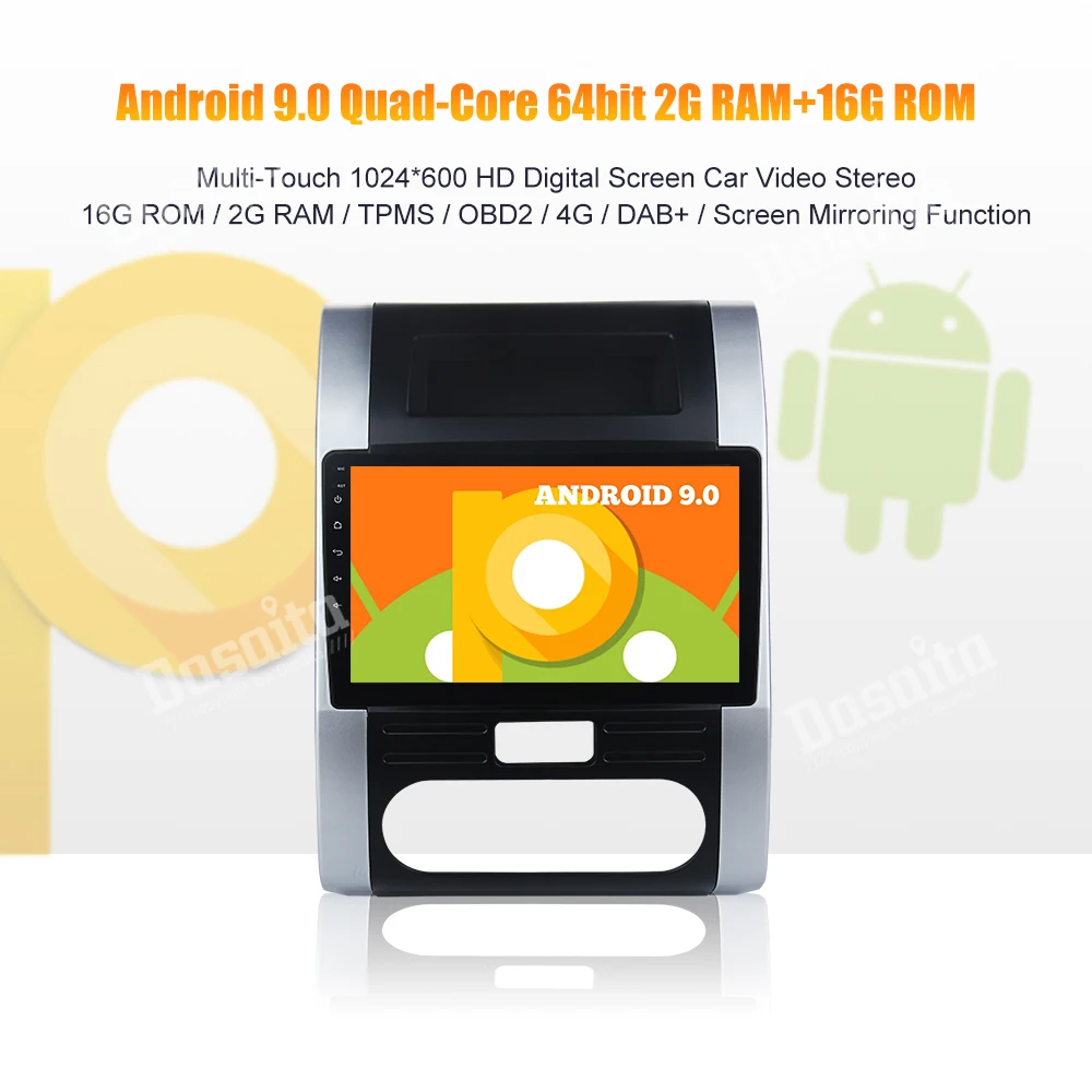 Cheap Car 1din Android 9.0 Stereo for Nissan X-Trail 2008 2009 2010 2011 Autoradio GPS Car Radio Bluetooth MP3 Player 10.2" IPS 1