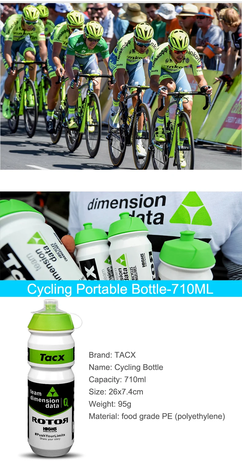 500 ML Cycling Bike Water Bottle Bicycle Portable Kettle Water Bottle Plastic Outdoor Sports Mountain Bike Drinkware