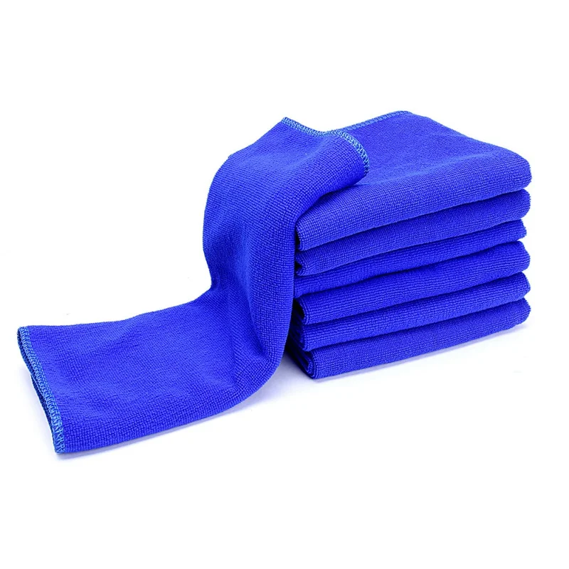 

30*70cm Soft Microfiber Cleaning Towel Car Auto Wash Dry Clean Polish Cloth Quick-Dry