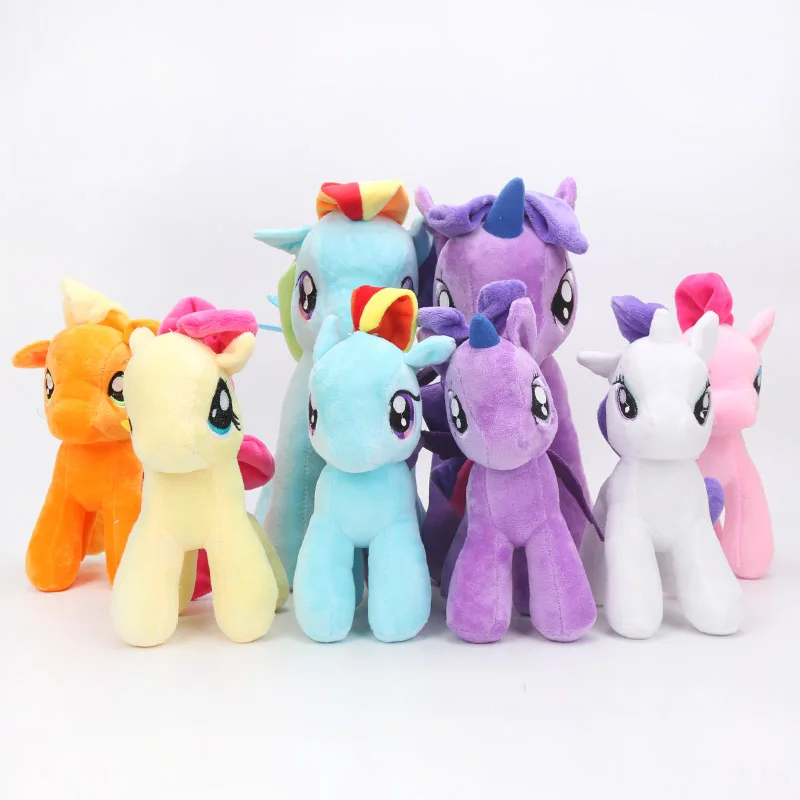 Игрушки My Little Pony Princess Cadence Celestria Rarity Pinkie Pie, плюшевые мягкие куклы, 22-40 см