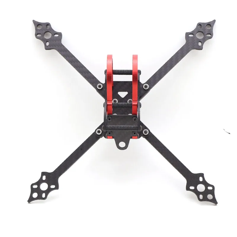 

HSKRC 71# 218 Carbon Fiber Frame Kit Wheelbase 218mm X Structure DIY Frame Rack 5inch RC FPV Racing Drone Quadcopter 4mm Arm