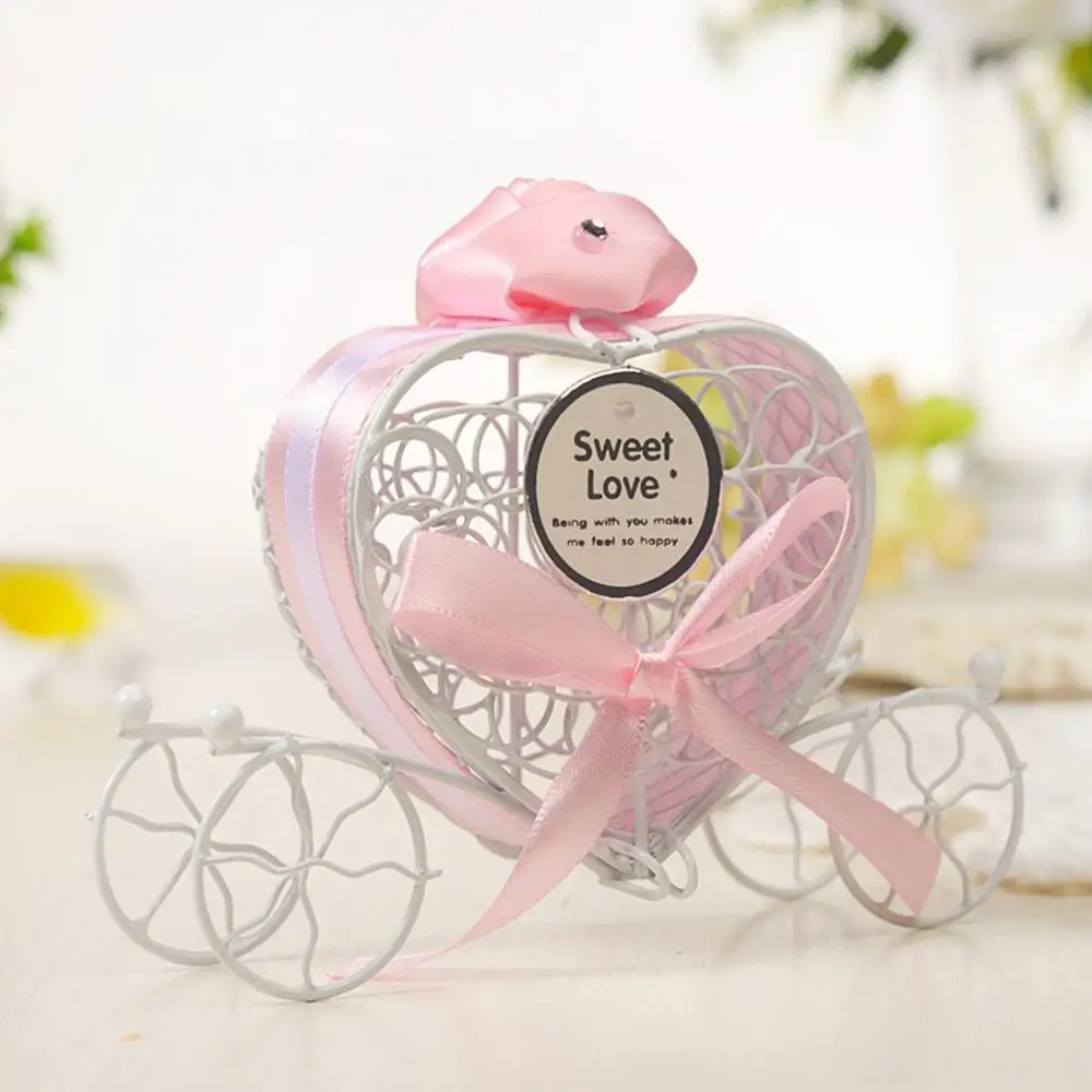

Candy Boxes Romantic Carriage Sweets Chocolate Box Wedding Party Favors Creative New Candy Boxes Romantic Creative 4pz