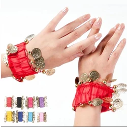 Child indian dance costume clothes hand ring belly dance belly dance jewelry belly dance bracelet huazhung hand ring 9 colors