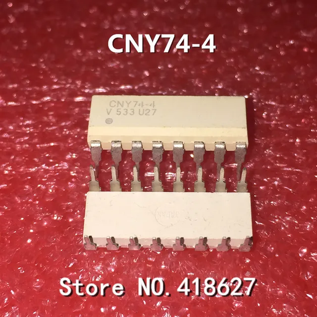 Best Price 50PCS/LOT  CNY74-4 CNY74 DIP-16 Optocoupler isolator photoelectric output