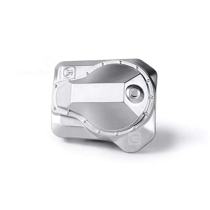 

1PC TRX4 Axle Bridge Cover Zinc Alloy Axis Anti Scratch Cover Shell protective Gearbox Covers for RC Cars Decorative Parts
