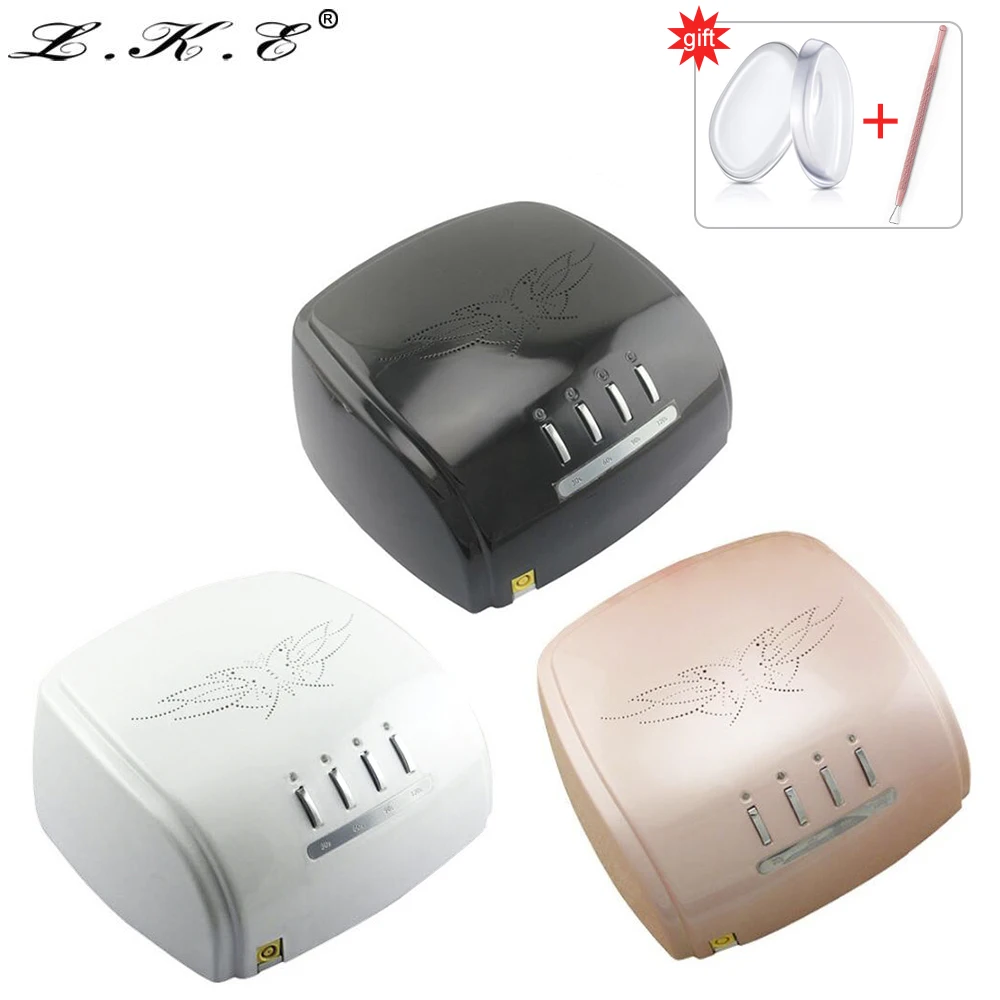 

LKE 60W Nail Dryer CCFL LED UV Lamp Fast Curing All Nail Gel Polish Machine with 4 Timer for Nail Salon Gel