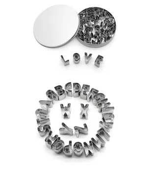 

DHL 50set 24pcs/set Stainless Steel Mini Cookie Cutter Set Biscuits Baking Pastry Cutters Slicers Kitchen Baking Mould