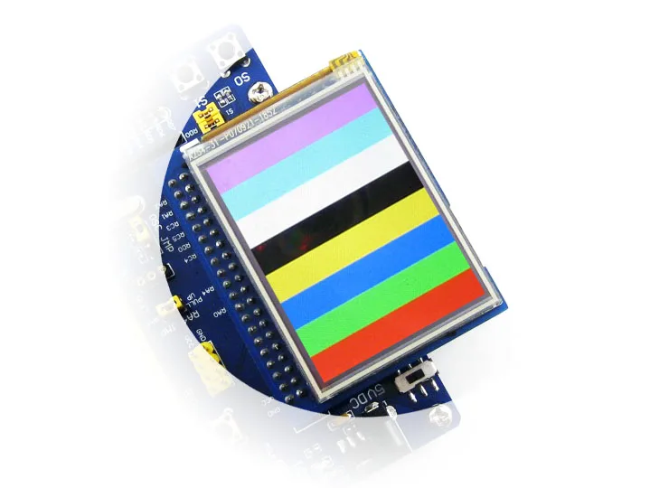 Open103C посылка B# STM32F103CBT6 STM32F103 STM32 ARM Cortex-M3 2,2 дюймов 320x240 сенсорный ЖК+ 9 аксессуаров PL2303 USB UART