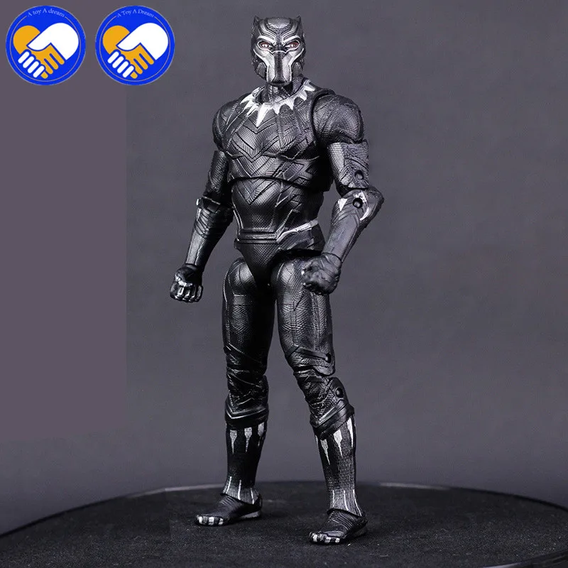 Play Arts Kai PA TChalla Черная пантера супер герой Железный человек PA 27 см ПВХ фигурка куклы игрушки Детский подарок Brinquedos 3 версии