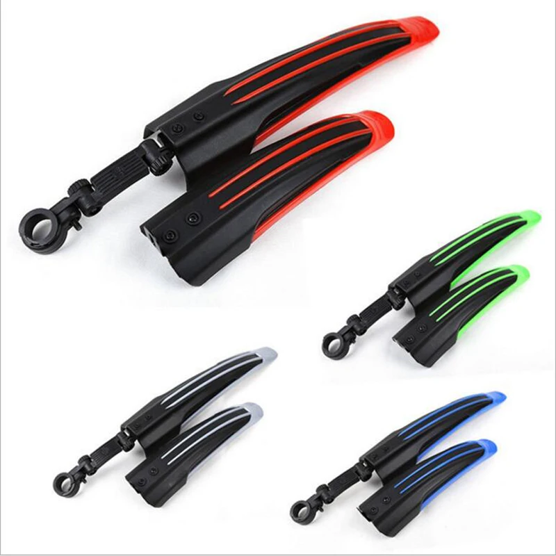 

2 Pcs high quality bicycle fenders mountain bike fender front and rear fenders road mountain bike front and rear mountain bike