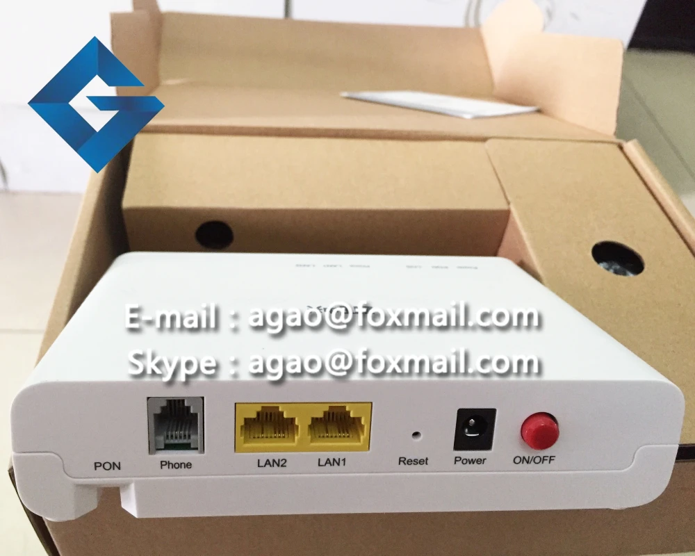 Оригинальный Новый ZTE GPON ONU ZXHN F612 с 2 портами lan + 1 голосовым портом протоколы SIP|gpon