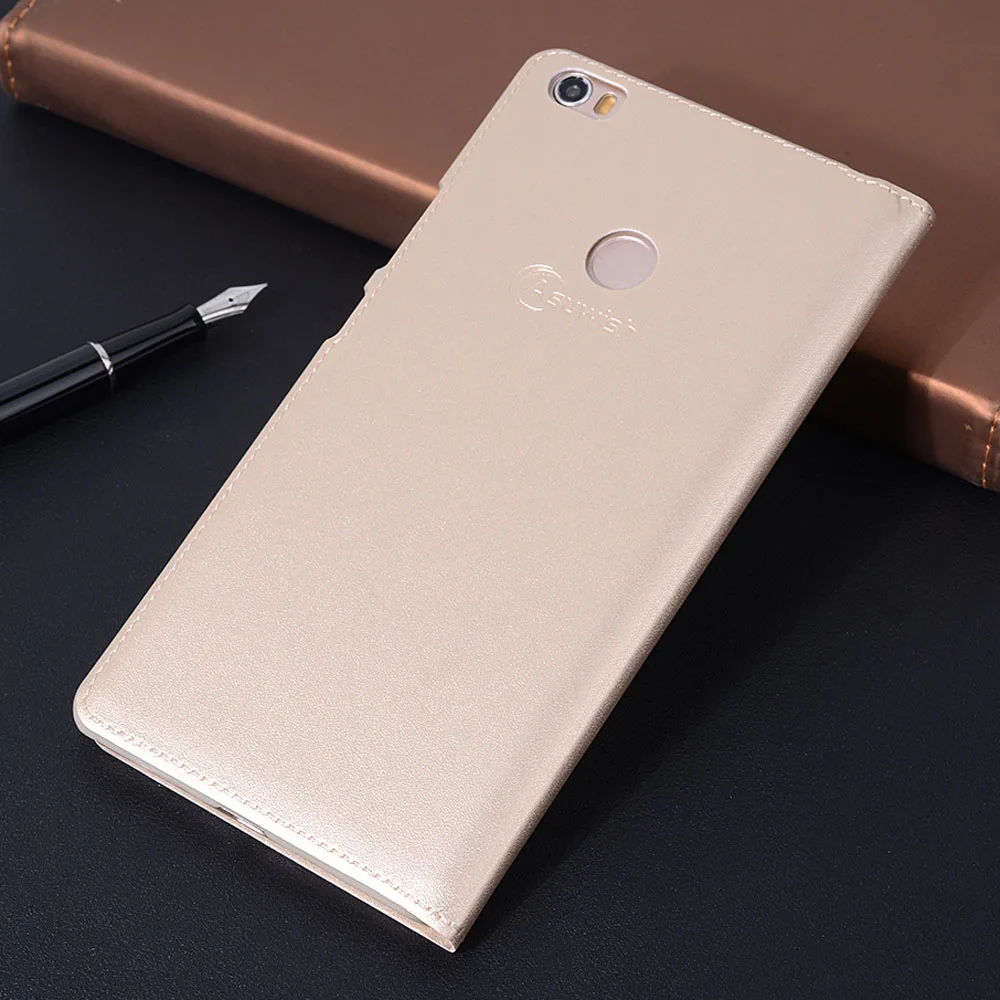 Кожаный смарт чехол с откидной крышкой Магнитный для Xiaomi Mi Max 3 2 1 Mimax Pro Prime Max3 Max2