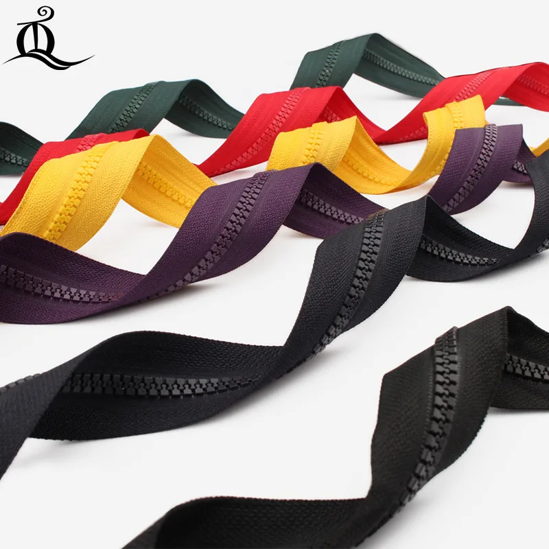 

End-open free 40-100cm mix color resin Zipper 1pcs 5# DIY Coil Zipper For Sewing Cushion/Back Tailor Tools,clothing accessories