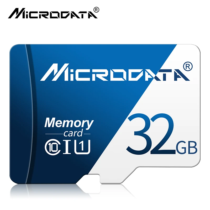 Ультра MicroData Micro SD карта 8 ГБ/16 ГБ/32 ГБ/64 Гб/128 Гб micro sd карта памяти carte memoire 32 Гб C10 Mini TF карта Бесплатный SD адаптер - Емкость: 32 Гб