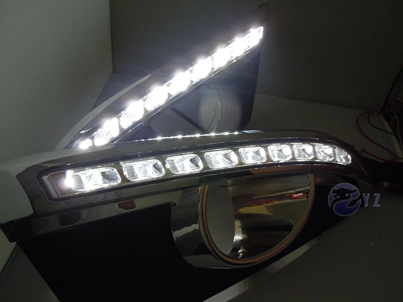 Captiva led фары