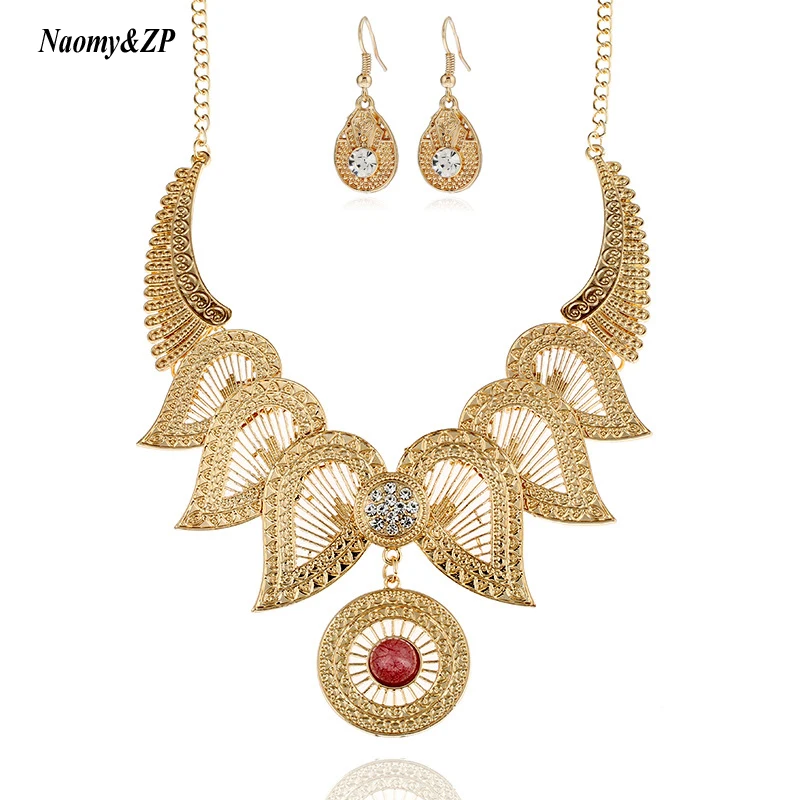 Naomy Zpブランド花エスニックネックレスビッグヴィンテージマキシネックレスウェディングステートメントペンダントネックレスファッションジュエリーレディースカラー Women Collar Collar Brandbrand Necklace Aliexpress