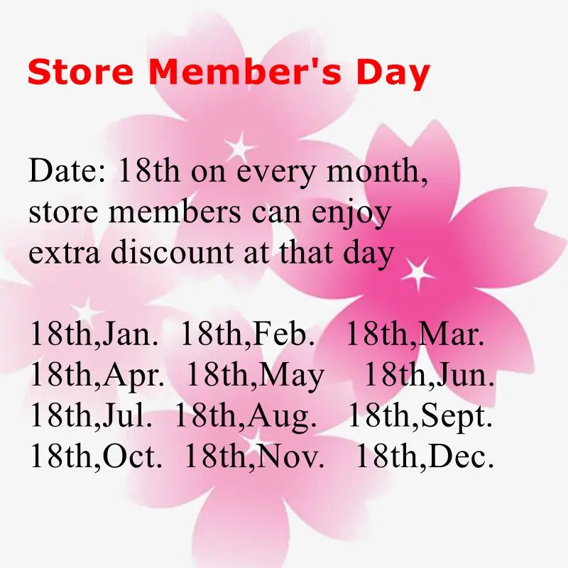 store member's day