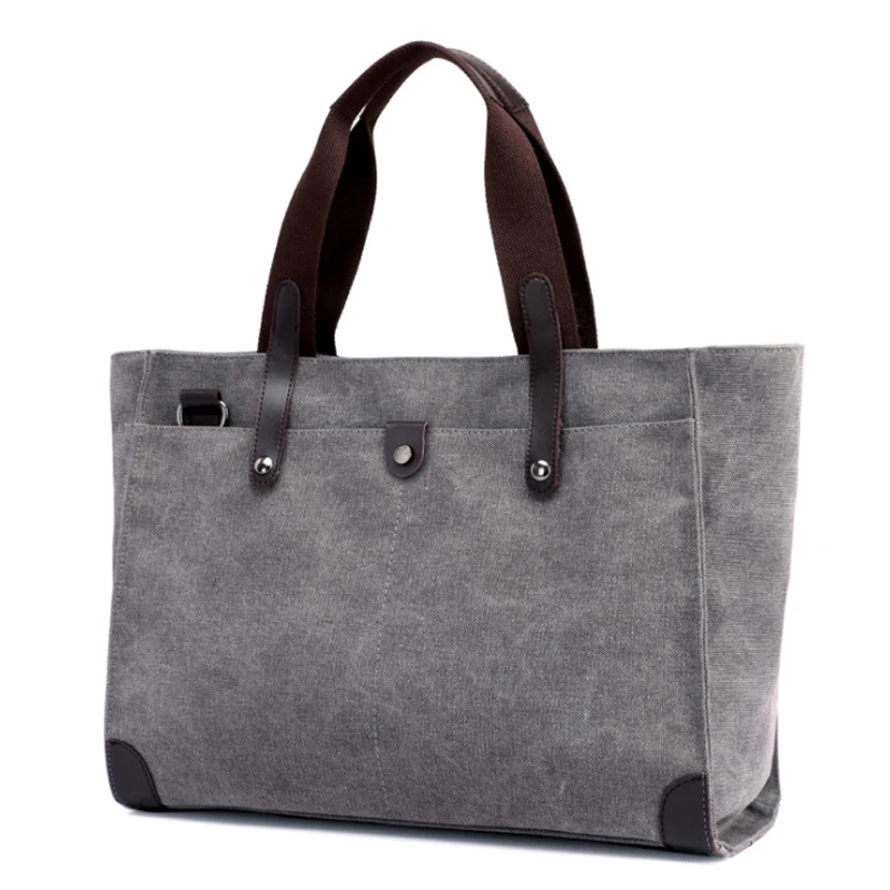 

Women's Shoulder Bag High Capacity Tote Bag Fashion Autumn and Winter Leisure Solid Canvas Handbag
