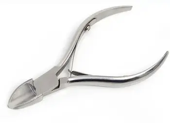 

2pcs Stainless Steel Nippers Clipper Tool Nail Art Cuticle Manicure Care Cutter nail tool free shipping perfect for reselling