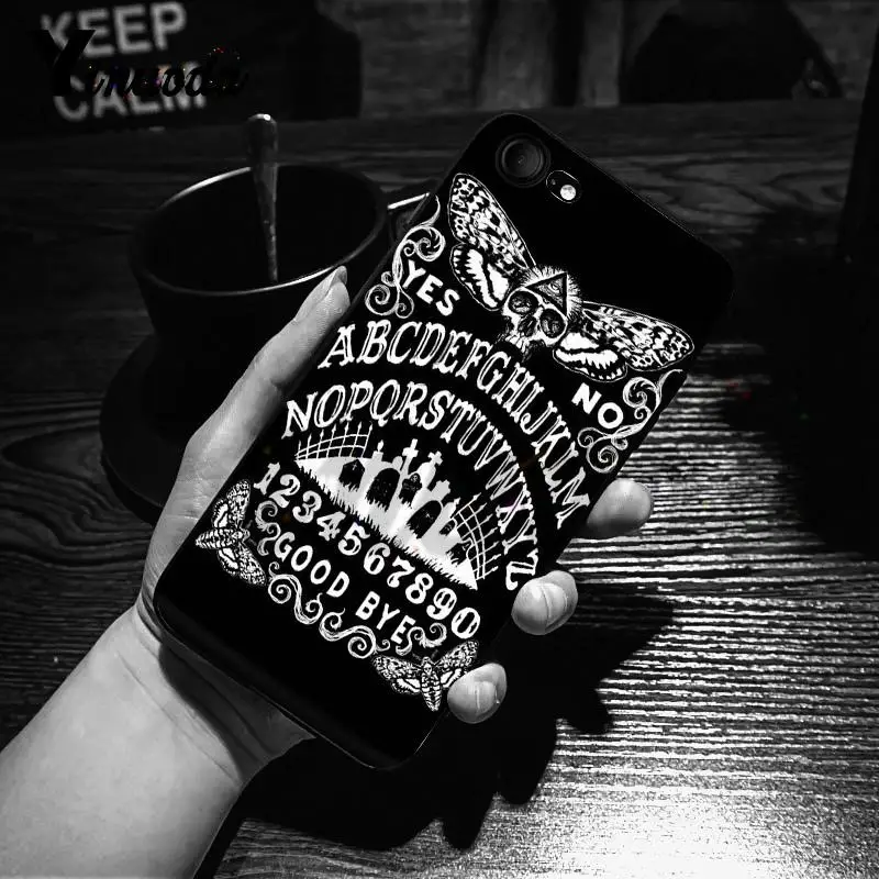 Yinuoda для iphone 7 6 X Чехол Ouija Board роскошный Coque Shell чехол для телефона для iphone X 8 7 6 6S Plus X 5 XS XR чехол s - Цвет: 2