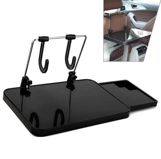 

Holder Tray Laptop Table Desk Cup Stand for Car Mobile Auto with Drawer Portable