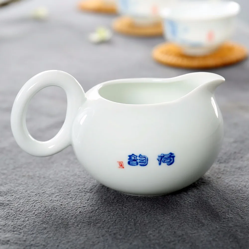 TANGPIN керамический чайник расписанный вручную gaiwan fish чайная чашка из фарфора Китайский кунг-фу чайный сервиз, кружка для вина