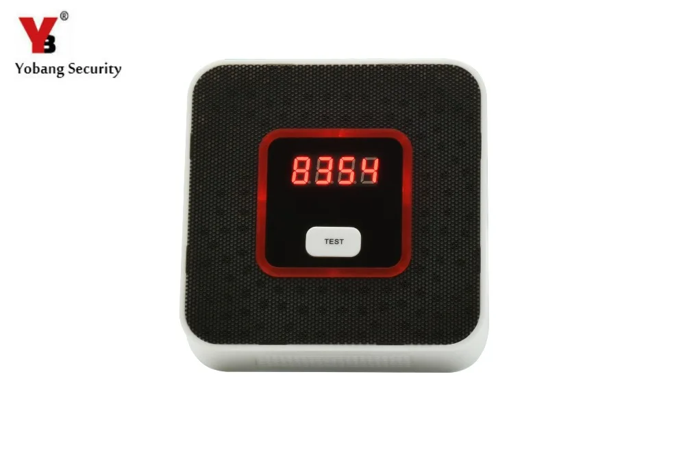 

Yobang Security Home Security Independent Sensor Combustible Gas Leakage Detector Natural Gas Alarm Sensor For Fire Protection