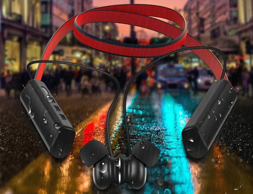 Aimitek BL-2 Neckband Bluetooth Earphone-9