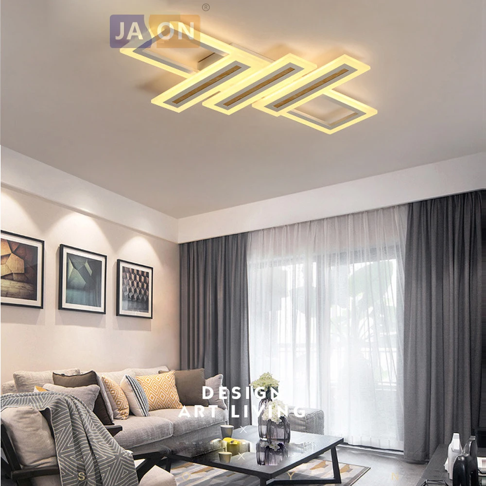 

LED Modern Iron Acryl Rectangle LED Lamp.LED Light.Ceiling Lights.LED Ceiling Light. Ceiling Lamp For Bedroom Foyer