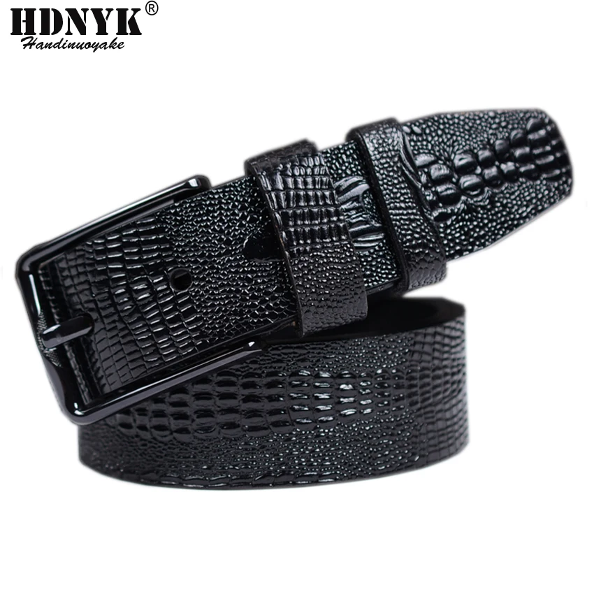 

New Arrivel Brand Genuine Leather Mens Belts Luxury 100% Cowhide Belt Strap High Quality Designer Belts Men Free Shipping