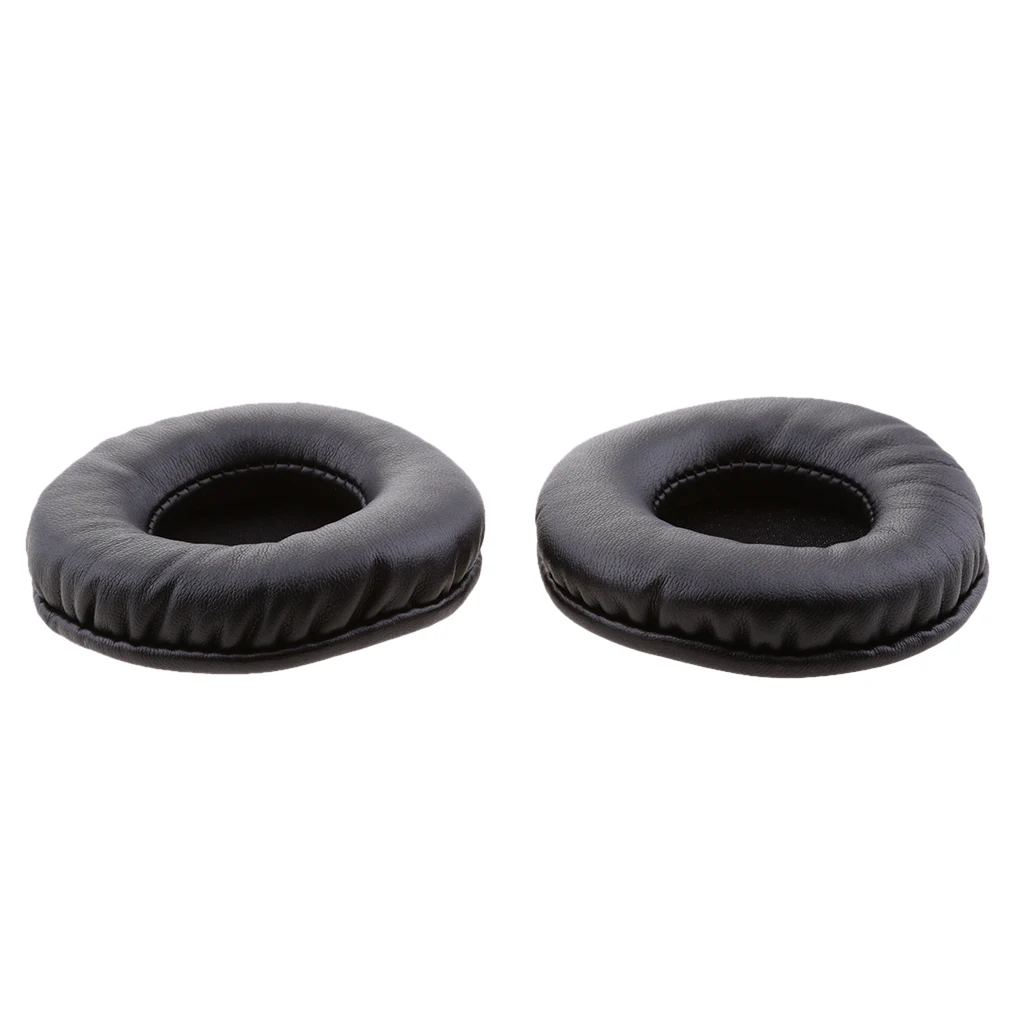 80mm Ear Pads Cover Pad Cushion Replacement For Headphones Headset 3 1/8inch High elasticity durable light-weight soft