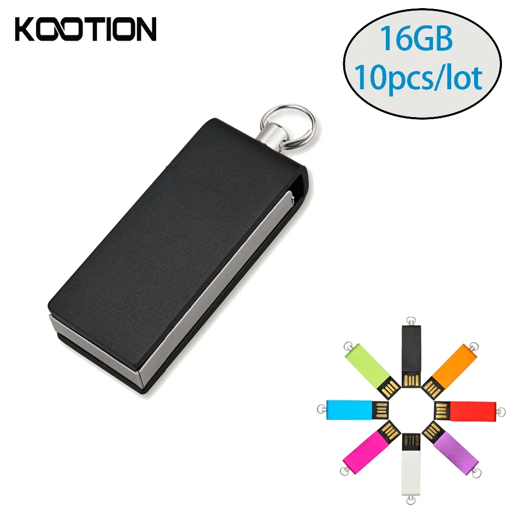 10pcs/lot External Memory USB 2.0 Flash Drive 16GB Pendrives Memory