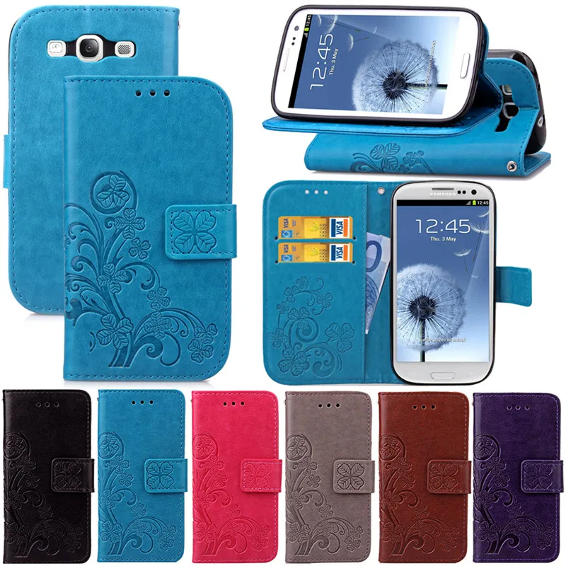 Флип-чехол для Samsung Galaxy S 3 iii S3 Siii Neo i9300 GT-i9300 Duos i9300i GT-i9300i GalaxyS3 VE I9301i GT-I9301i кожаный