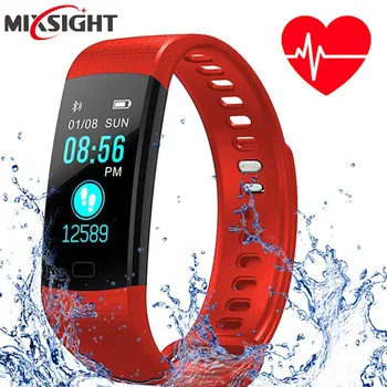 

Dropshipping Y5 Smart Band Heart Rate Tracker Fitness Tracker Y5 Smartband Smart Bracelet Waterproof Smart Wristband Smart Watch