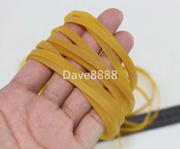 

200mm*3mm 550pcs Elastic Rubber Band Natural Rubber Ring Apron Latex Ring Sealing Belay Packaging Resistance To High Temperature