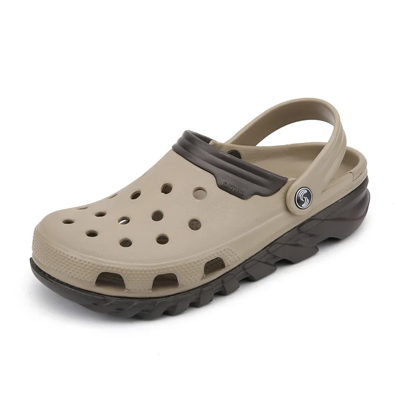 

Clogs Mens Sandals Outdoor Summer Men Shoes High Quality Beach Sandals Mens Shoes Large Sizes 38-46 NLXSMTCD