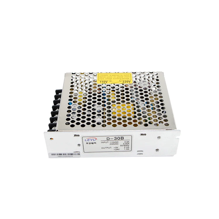 

Multiple/dual output 5v 24v for lamp CE 2 warranty D-30B switching power supply