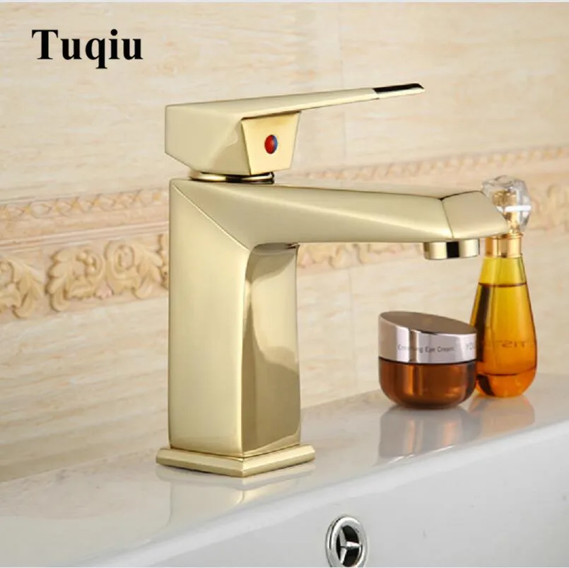 Basin Faucets Modern Gold/Rose Gold Bathroom Faucet Single Hole Cold and Hot Basin Crane Water Tap Basin Faucet Mixer Taps Basin Faucets Modern Gold/Rose Gold Bathroom Faucet Single Hole Cold and Hot Basin Crane Water Tap Basin Faucet Mixer Taps